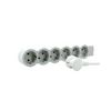 Asztali elosztósor 3680W fehér/szürke 1.5mm2 1.5m 6x2P+E/230V 16A IP20 Standard LEGRAND - 694557