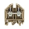 Átmenő sorkapocs TS32/35 1-szintes 76A 2,5-16mm2/érvéghüvely bézs csavaros/ RK 16 BG CONTA-CLIP - 1050.2