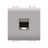 ChoruSmart adatcsatlakozó dugalj FTP 1M RJ45 8(8) Cat6 falonkívüli süllyesztett bézs GEWISS - GW13437