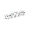 Csatlakozóblokk 16x16+16x10mm2 N/PE +1zöld+1kék fedél 1P 80A 440V termoplaszt Linergy Schneider - LGYT2A32