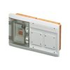 Kombinációs doboz, süllyesztett IP55, 4 DIN modul+2x16A dugaljhely 48PTC GEWISS - GW48686