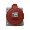 Ipari dugalj beépíthető 3P+N+E 32A 400V(50+60Hz) piros IP44 P17 Tempra PRO Dafbe-324k06 m LEGRAND - 555289