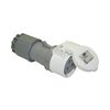 Ipari dugalj lengő 2P+E 16A >50V szürke egyenes IP44 műanyag 12h-pozíció csavaros Twist PCE - 283-12