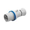 Ipari dugvilla lengő 2P+E 16A 200-250V(50+60Hz) kék IP44 műanyag csavaros IEC309HP GEWISS - GW60004H