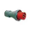 Ipari dugvilla lengő 3P+E 125A 400V(50+60Hz) piros IP67 műanyag csavaros Power Twist PCE - 044-6