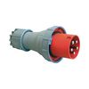 Ipari dugvilla lengő 3P+N+E 125A 400V(50+60Hz) piros IP67 műanyag csavaros Power Twist PCE - 045-6