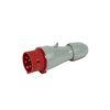Ipari dugvilla lengő 3P+N+E 16A 380-415V(50+60Hz) piros IP44 műanyag P17 Tempra PRO LEGRAND - 555129