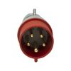 Ipari dugvilla lengő 3P+N+E 32A 380-415V(50+60Hz) piros IP44 műanyag P17 Tempra PRO LEGRAND - 555239