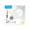 LED lámpa A60 PIR-mozgásérzékelős körte A 8,8W- 60W E27 806lm 840 220-240V AC LED Smart Modee - MSL-G4000K8,8WE27-PIR