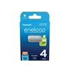 Mikro akkumulátor NiMH (4db) 1.2V 800mAh nikkel-fém-hidrid HR03 Micro(AAA/R03) eneloop Panasonic - BK-4MCDE/4BE