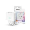 RF okos dugaljadapter 16A/230V/2P+F/Bluetooth (Tuya Wi-Fi) 230VAC-táp fehér  tokozott Smart Modee - MSC-SP