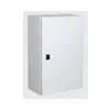 Szekrény fali acél szerelőlappal 300mm x 300mm x 200mm IP66 szürke EO EAE - EO303020