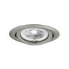 Szpot lámpatest álmennyezetbe MR16/GU10 foglalat nélkül 10W 220-240V AC acél ARGUS CT-2115 KANLUX - 37160
