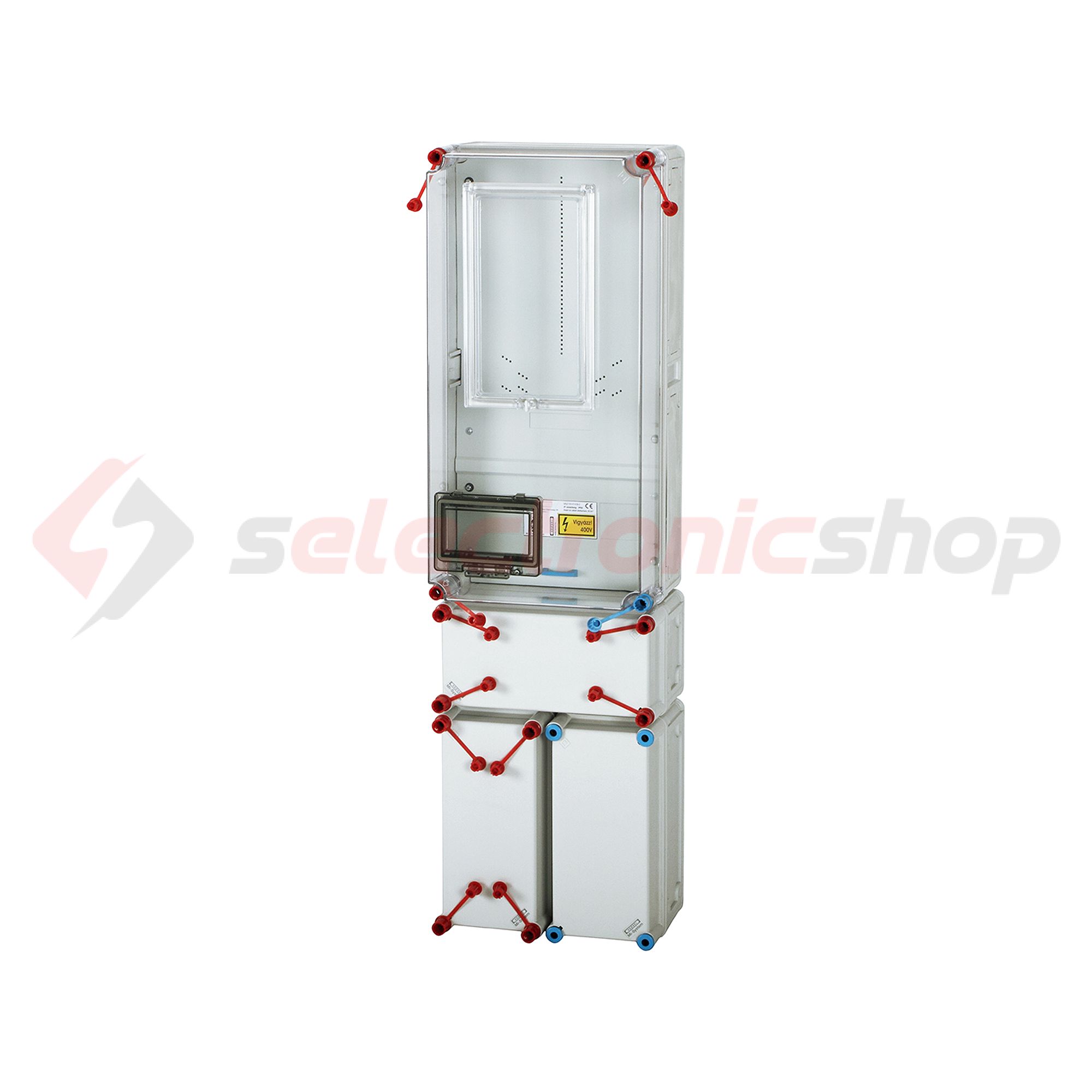 1/3F mérőszekrény 1xM63A földkábeles 1-szintes 1-mérőhely HB3000F-U(HEN21.E007) Hensel - 1091619