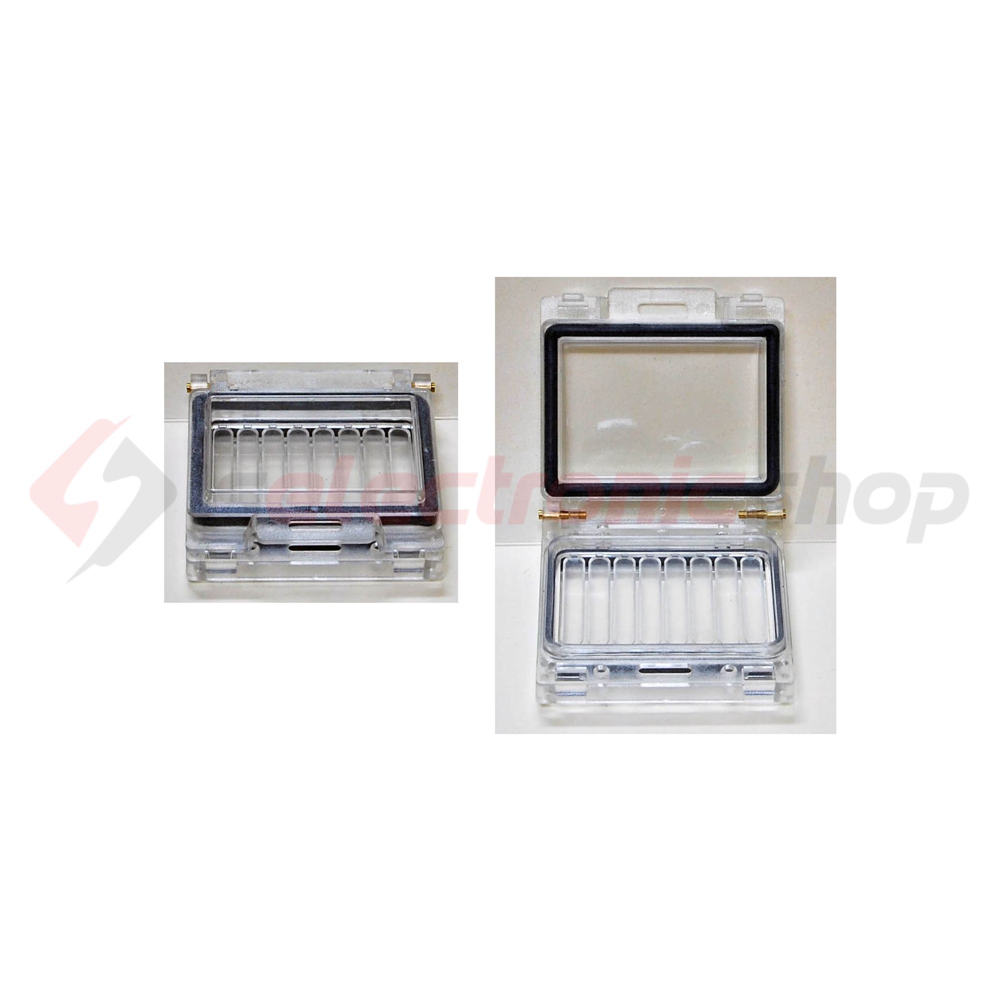 Ablak lakatolható IP65 4modul 89mm-sz 88mm-ma Csatári Plast - CSP99000004