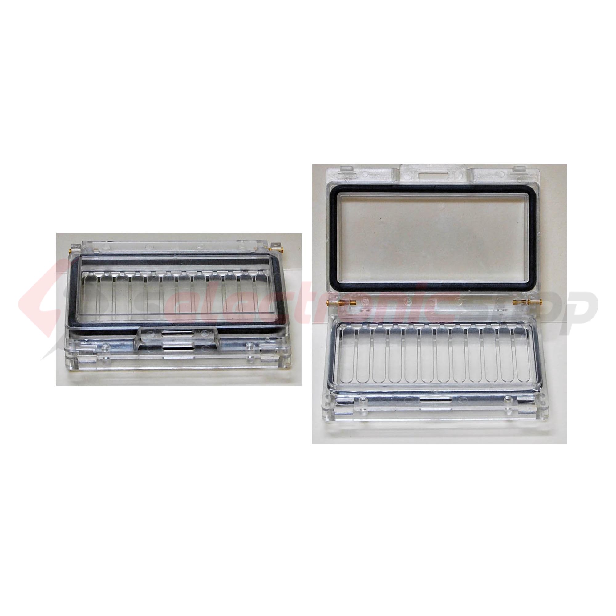 Ablak lakatolható IP65 6modul 125mm-sz 88mm-ma Csatári Plast - CSP99000006