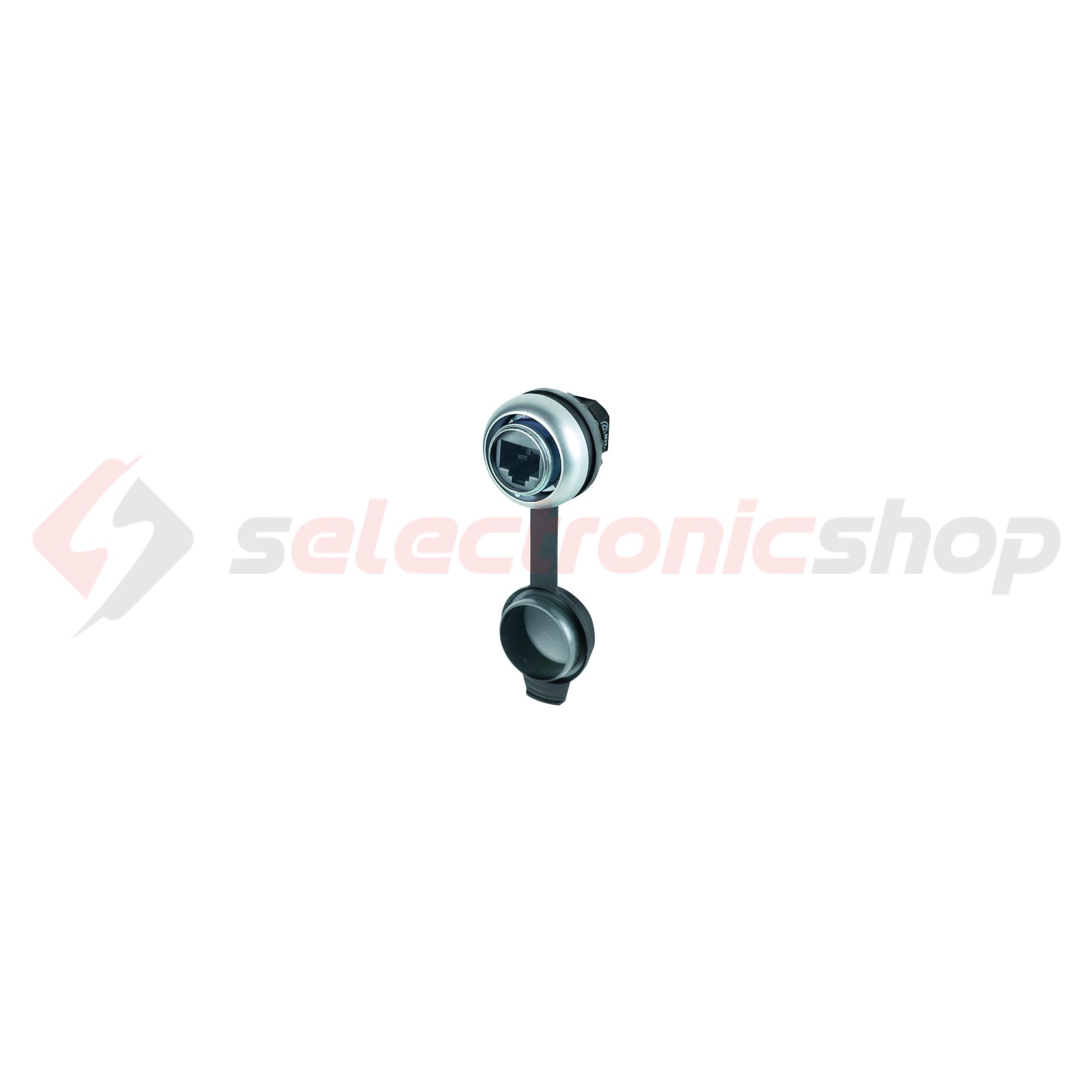 Adatcsatlakozó d22 előlapba RJ45/8(8) Cat.5e  M22-RJ45-SA EATON - 107413