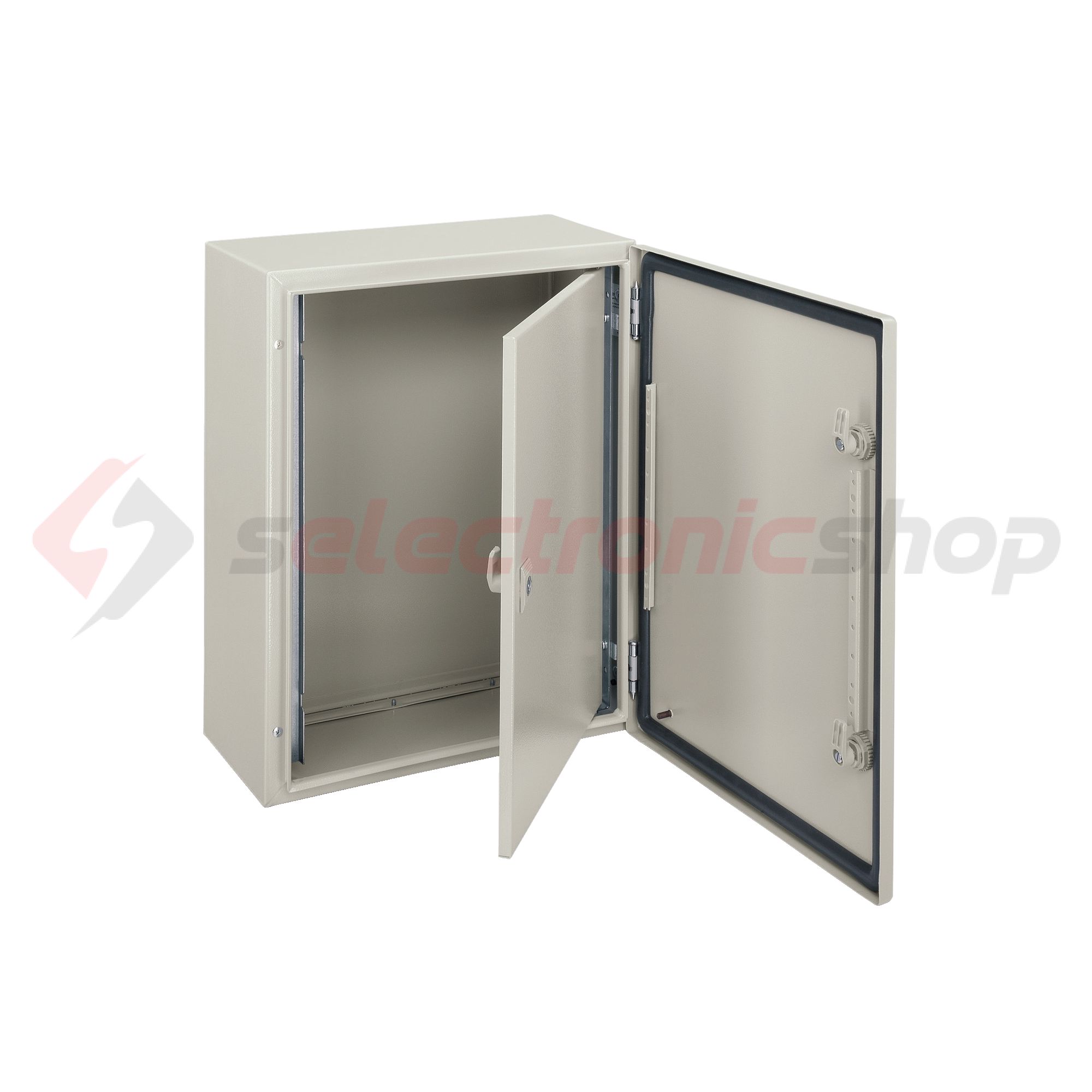 Ajtó belső teli porszórt acél szürke IP66 600mm-sz 800mm-ma Spacial Schneider - NSYPIN86