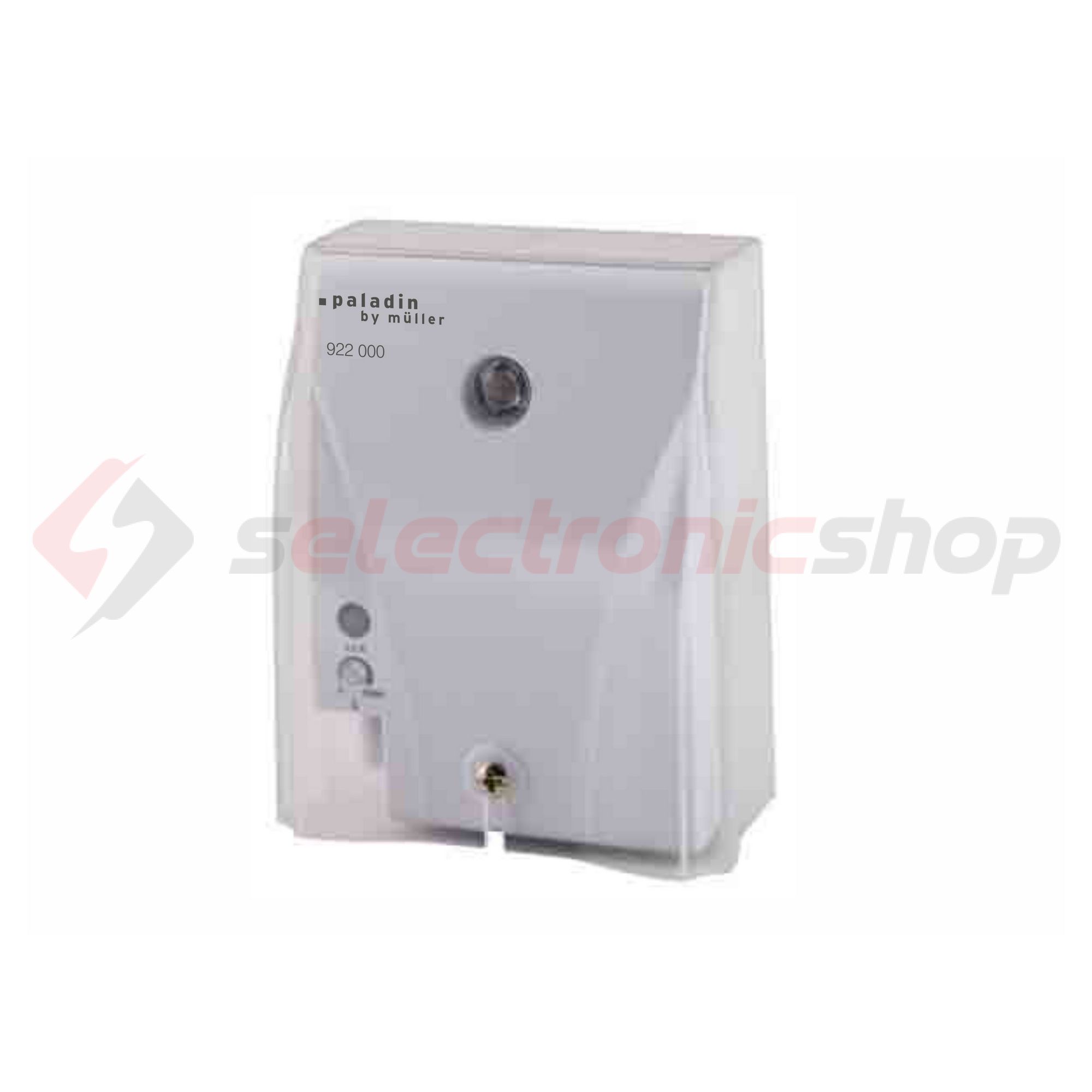 Alkonykapcsoló falra kültér 2-2000lx 1z 1200W falonkívüli műanyag 922 000 Paladin Hugo Müller - 922000