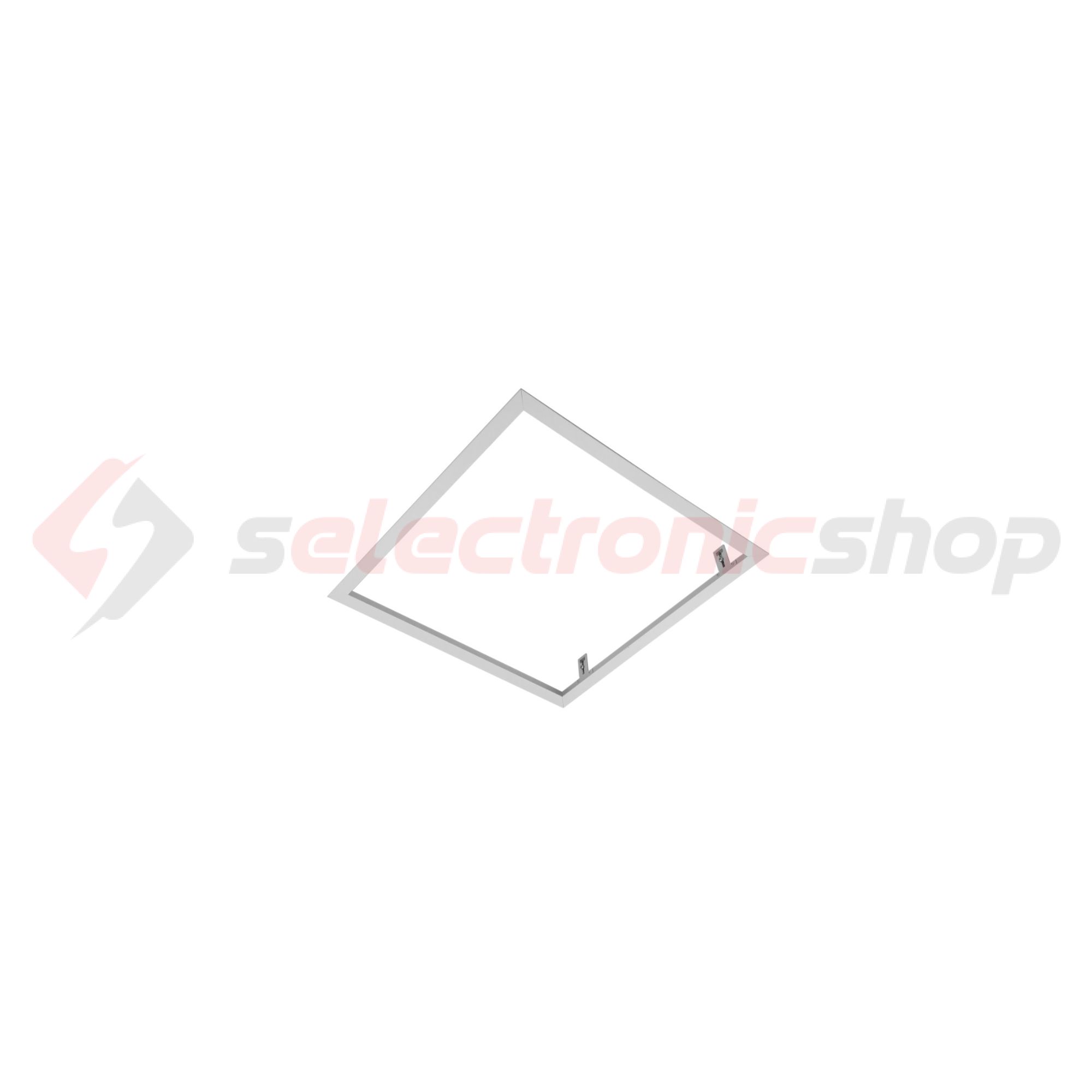 Álmennyezeti illesztőkeret Q/UQ/US-hoz szögletes alumínium QVESTRAMA600 MODUS - 8596099006181