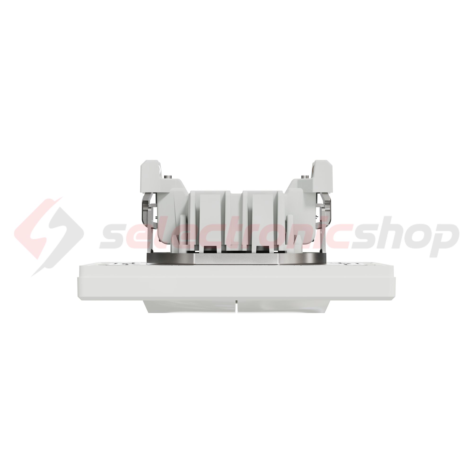 Asfora 105 2x1P csillárkapcsoló betét teljes fedéllel fehér süllyesztett IP20 1- Schneider - EPH0300121