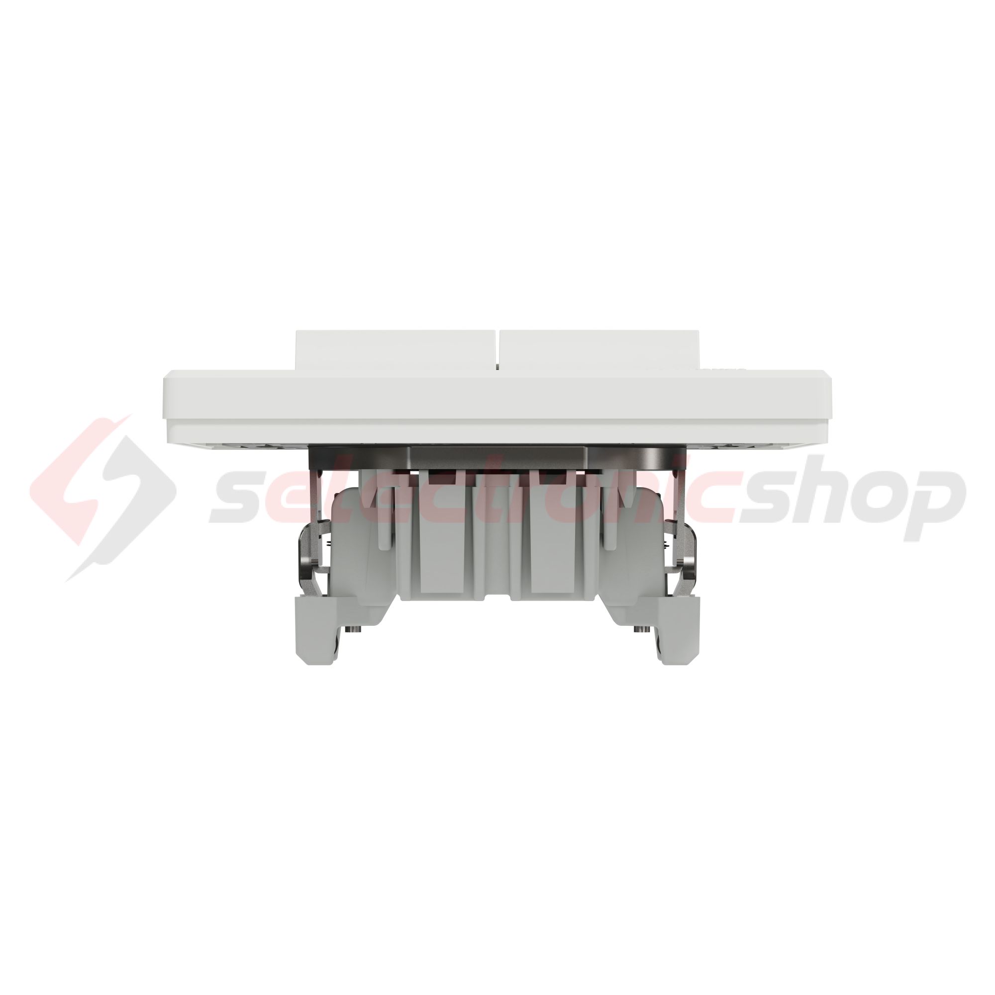 Asfora 105 2x1P csillárkapcsoló betét teljes fedéllel fehér süllyesztett IP20 1- Schneider - EPH0300121