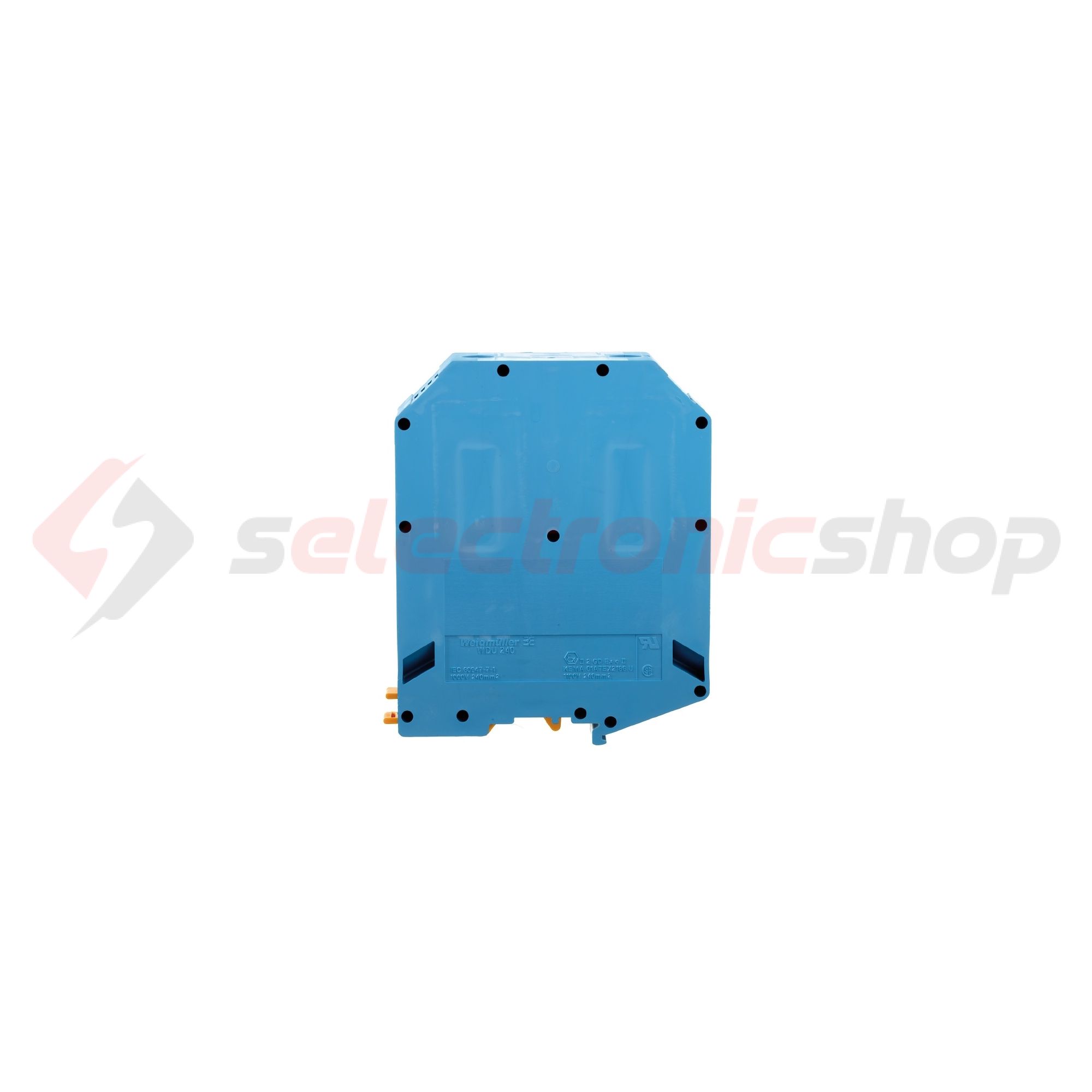 Átmenő sorkapocs TS32 1-szintes 415A 70-185mm2/érvéghüvely kék csavaros WDU 240 BL Weidmüller - 1822210000