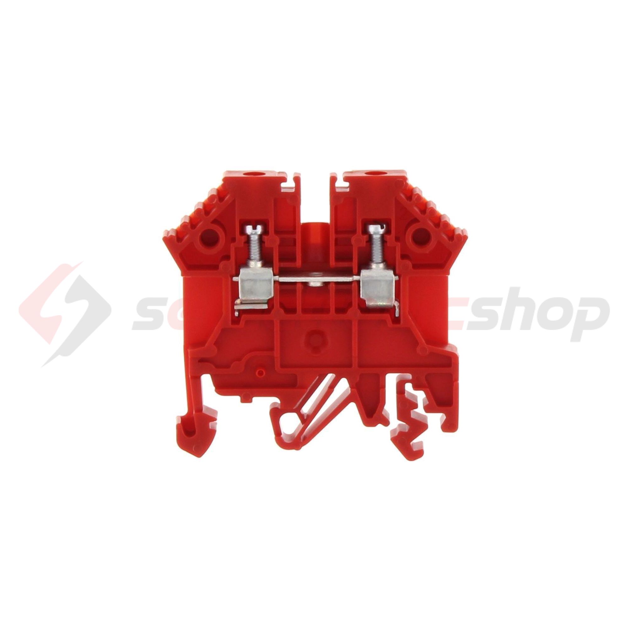 Átmenő sorkapocs TS32/35 1-szintes 24A 0,2-2,5mm2/érvéghüvely piros RK 2,5 RD CONTA-CLIP - 1296.9