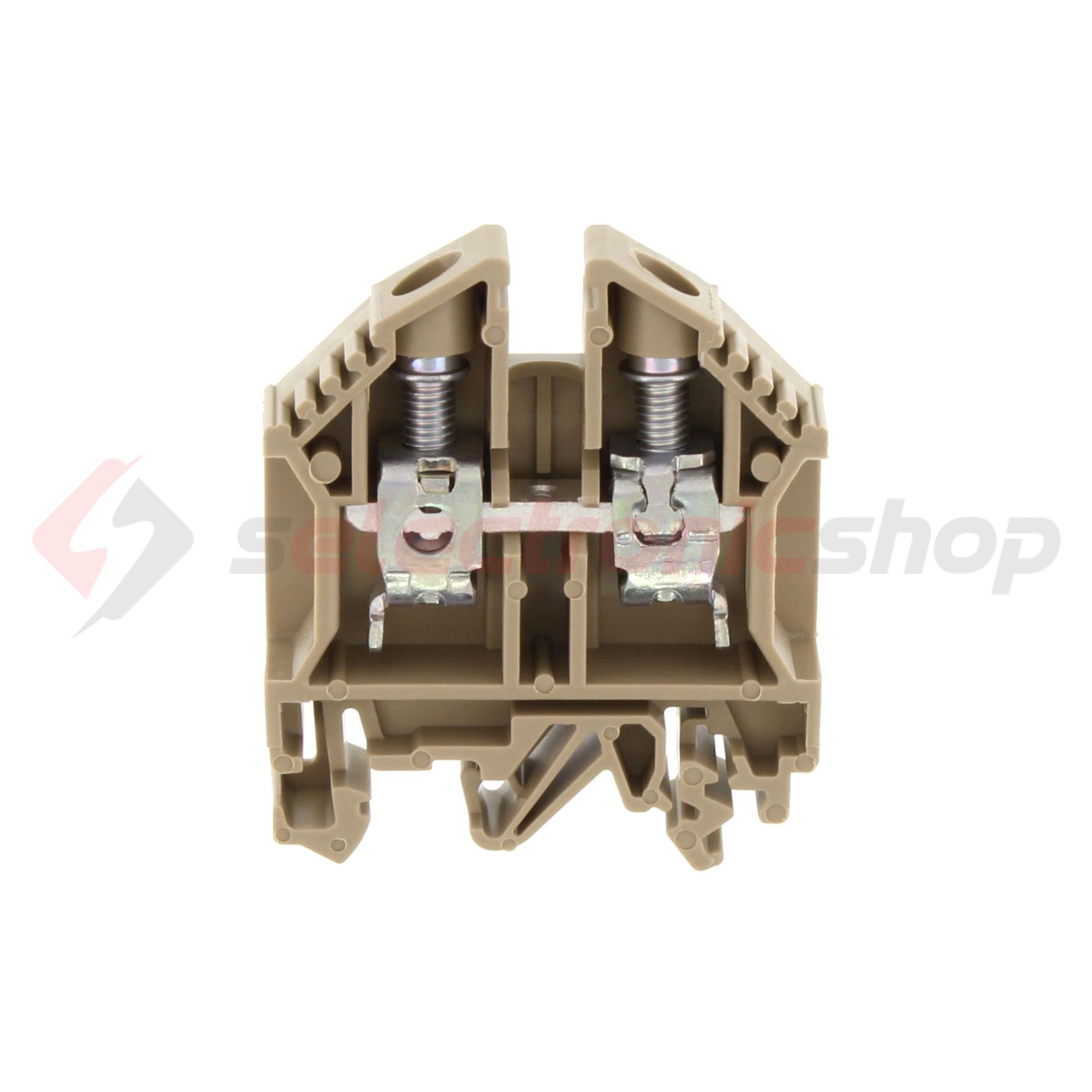 Átmenő sorkapocs TS32/35 1-szintes 76A 2,5-16mm2/érvéghüvely bézs csavaros/ RK 16 BG CONTA-CLIP - 1050.2