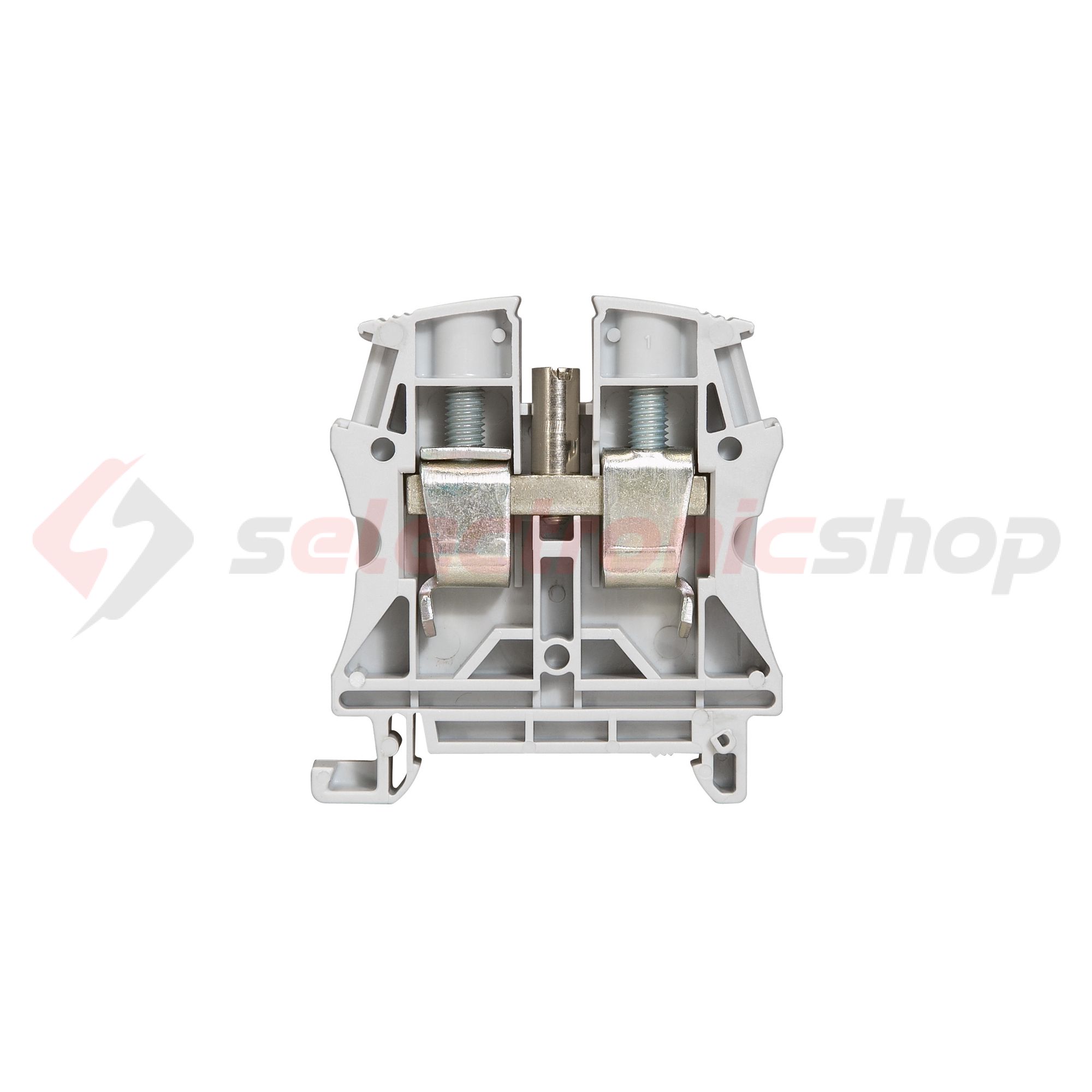 Átmenő sorkapocs TS35 1-szint 76A 4-16mm2/érvéghüvely szürke csavaros csavaros Viking3 LEGRAND - 037164