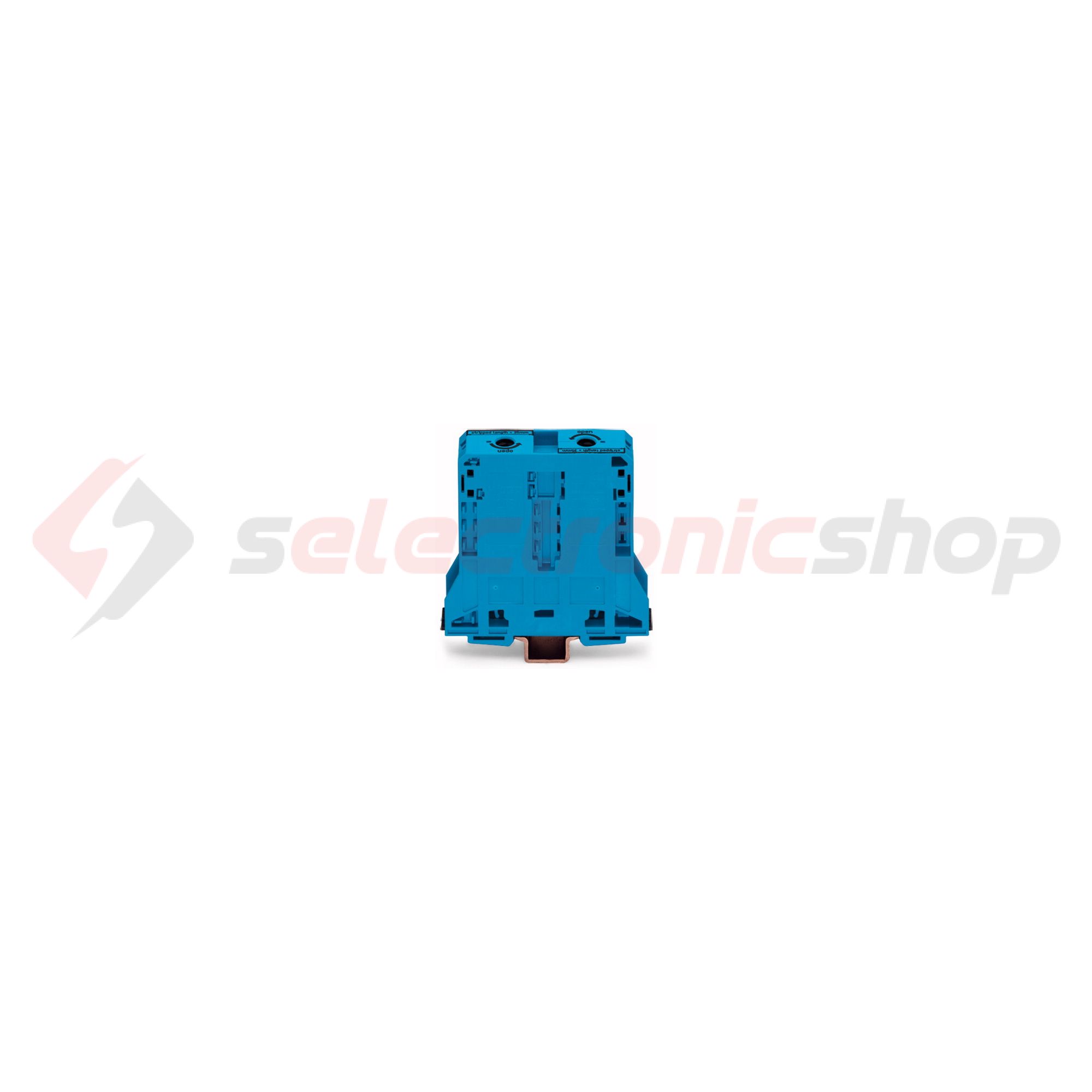 Átmenő sorkapocs TS35 1-szintes 232A 25-95mm2 kék rugószorításos rugószorításos WAGO - 285-194