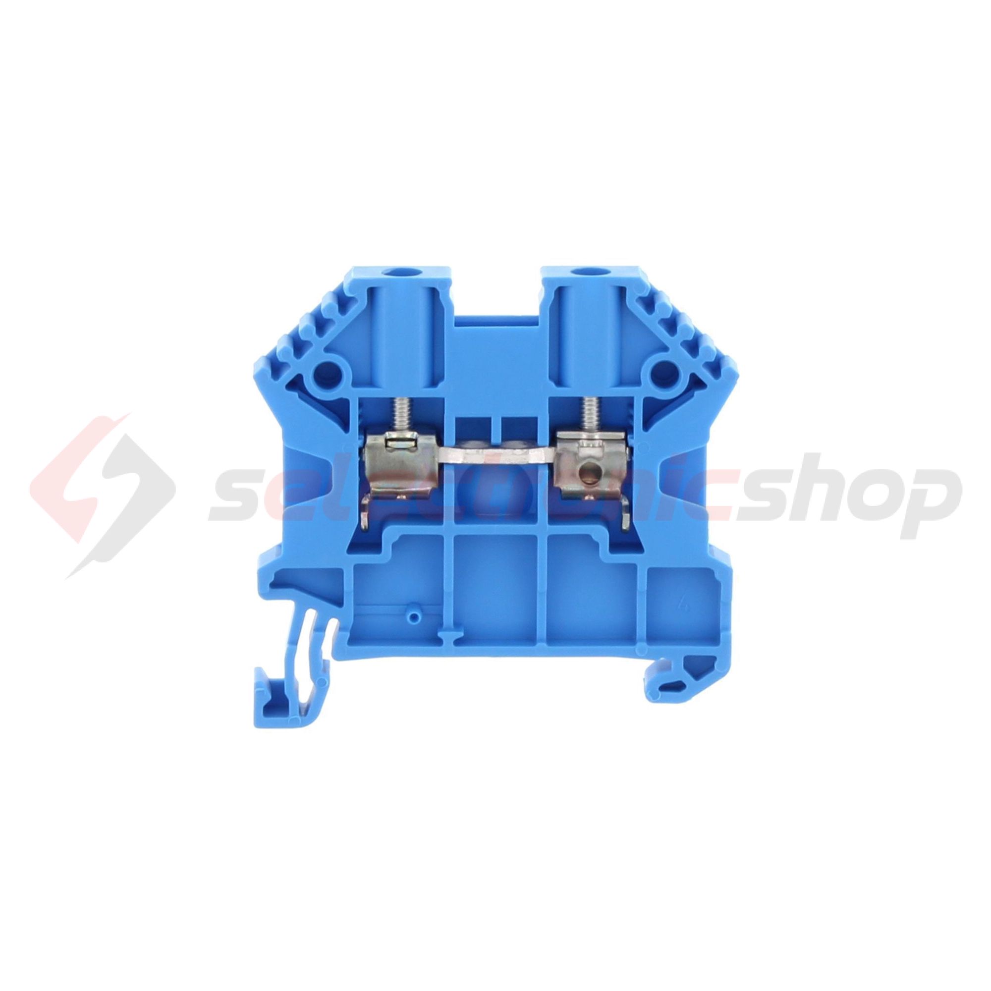 Átmenő sorkapocs TS35 1-szintes 24A 0,2-2,5mm2/érvéghüvely kék csavaros/ SRK 2,5/2A BU CONTA-CLIP - 17100.5