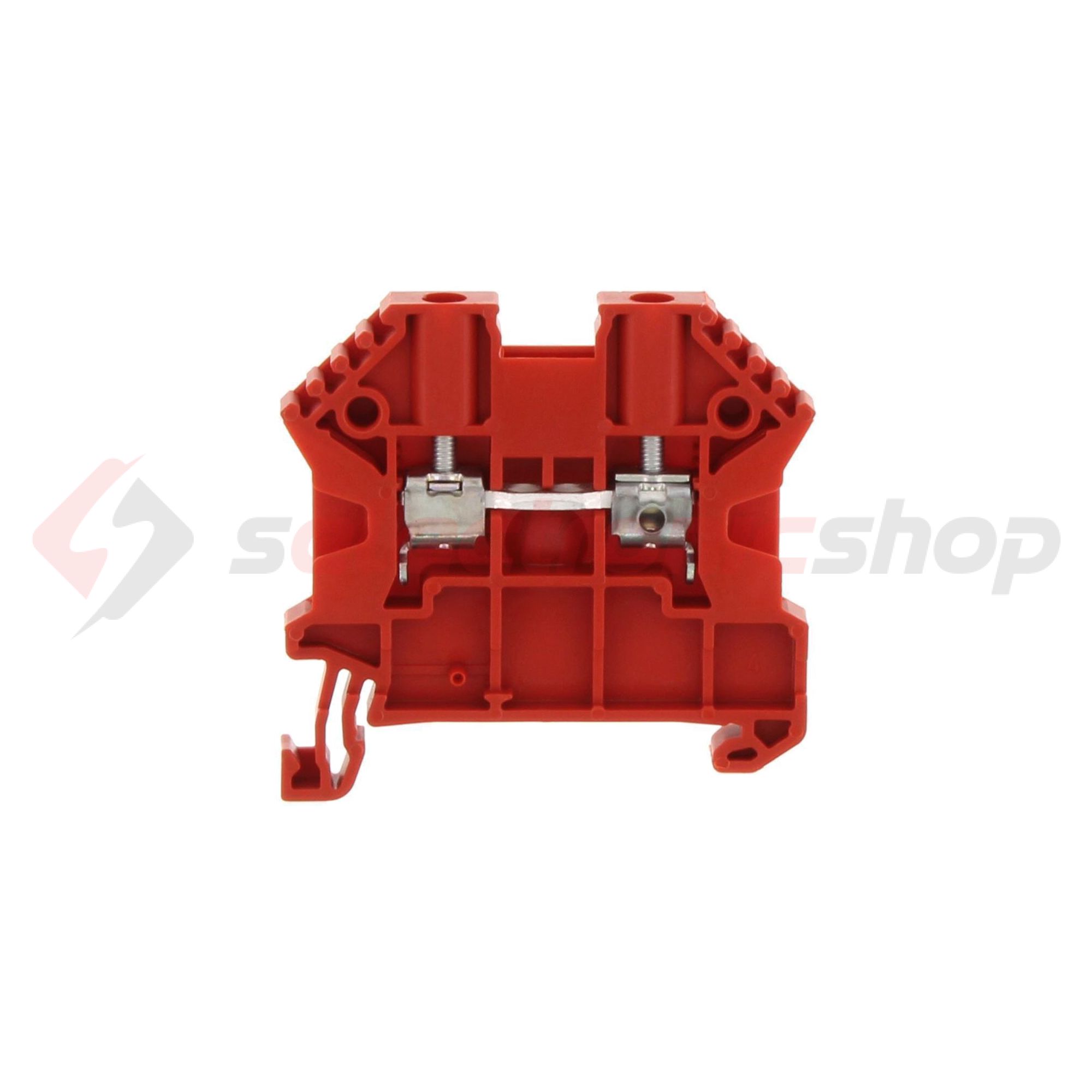 Átmenő sorkapocs TS35 1-szintes 24A 0,2-2,5mm2/érvéghüvely piros SRK 2,5/2A RD CONTA-CLIP - 17100.9