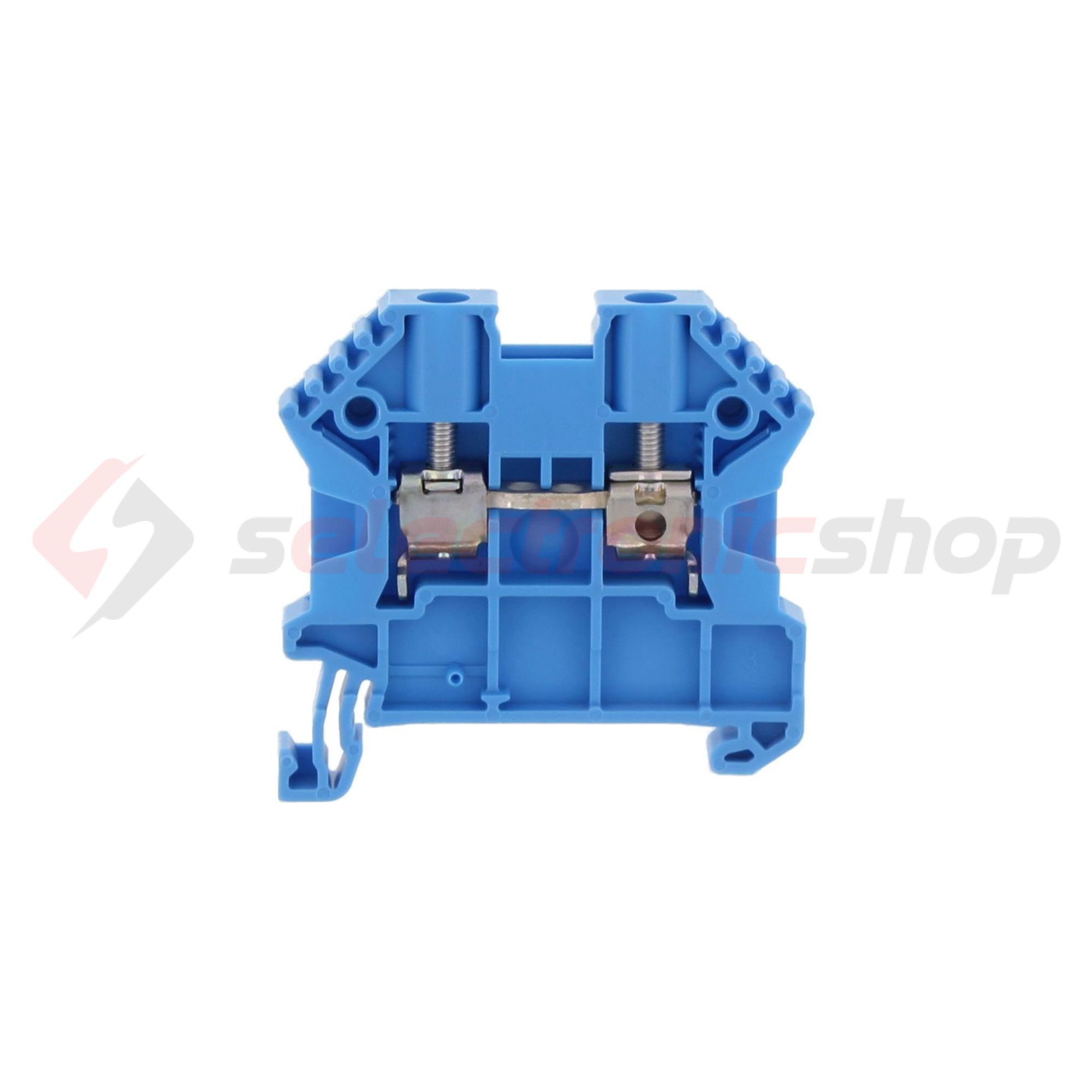 Átmenő sorkapocs TS35 1-szintes 32A 0,2-4mm2/érvéghüvely kék csavaros/ SRK 4/2A BU CONTA-CLIP - 17104.5