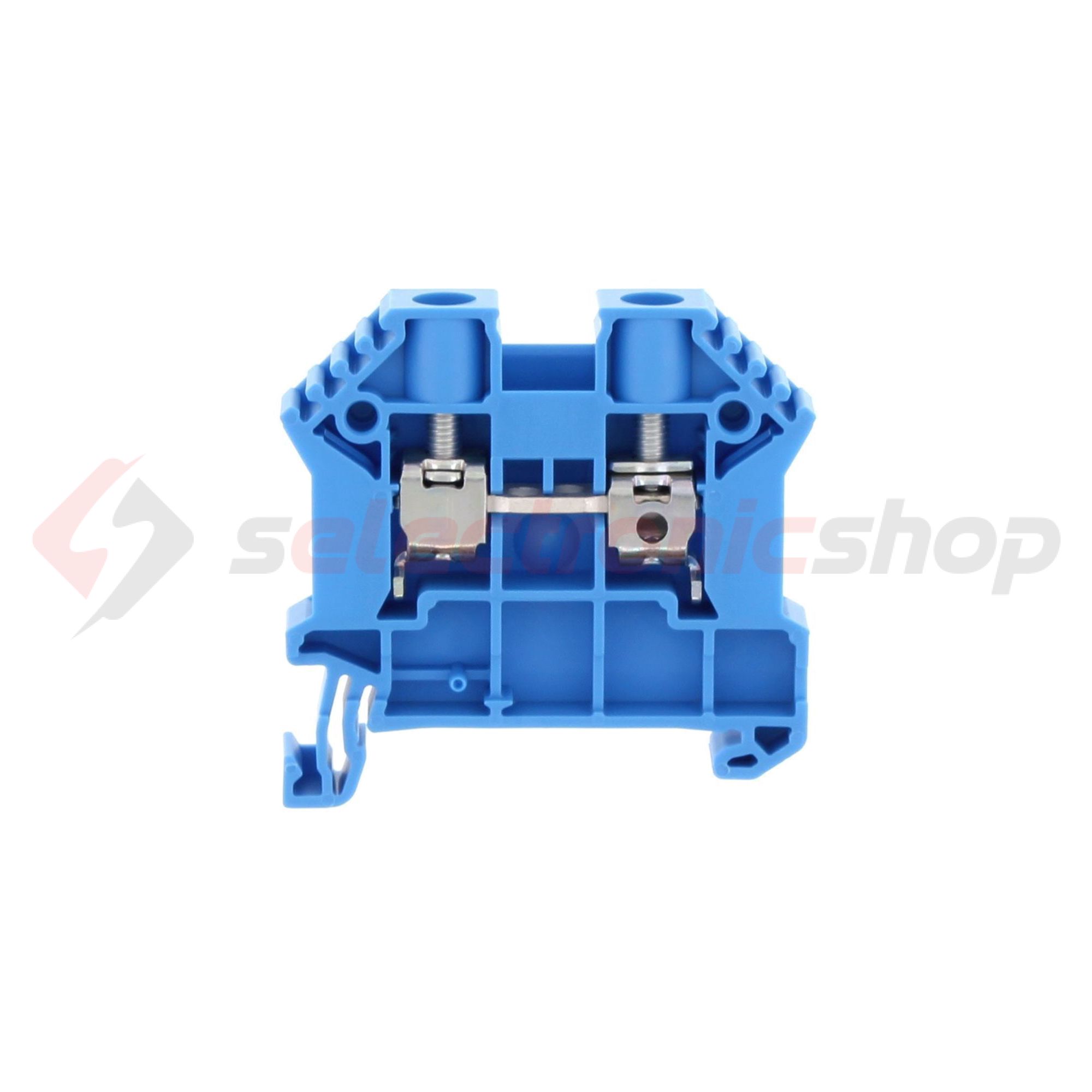 Átmenő sorkapocs TS35 1-szintes 41A 0,2-6mm2/érvéghüvely kék csavaros/ SRK 6/2A BU CONTA-CLIP - 17108.5