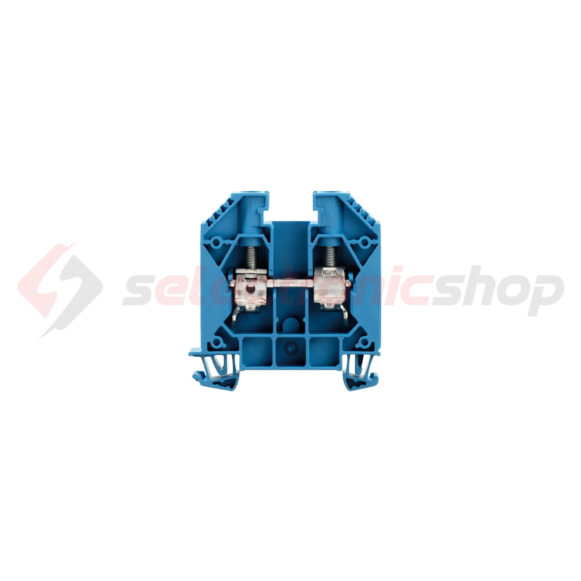 Átmenő sorkapocs TS35 1-szintes 76A 1.5-16mm2 kék csavaros robbanásbiztos WDU 16 BL Weidmüller - 1020480000