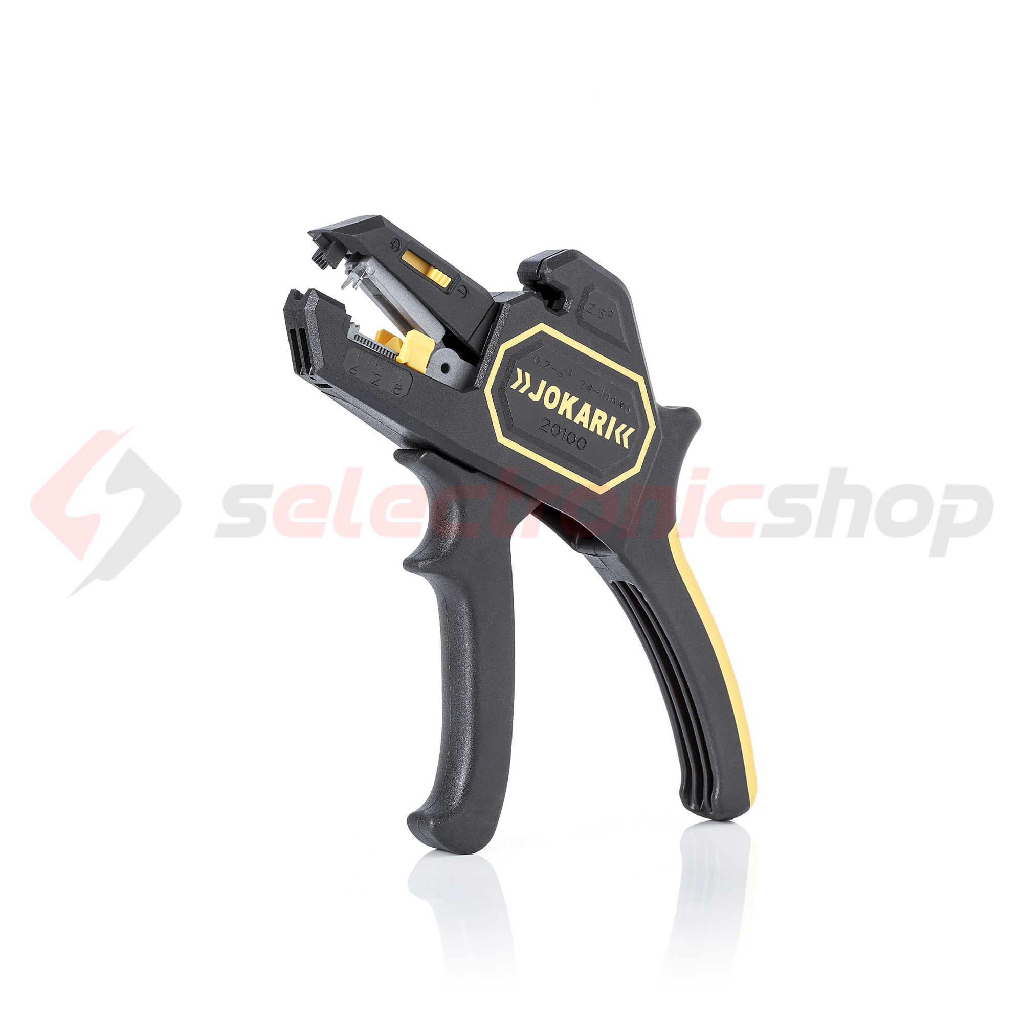 Automata kábelcsupaszoló kézi csupaszolás 0,2-6mm2/vezeték Secura 2K JOKARI - 20100