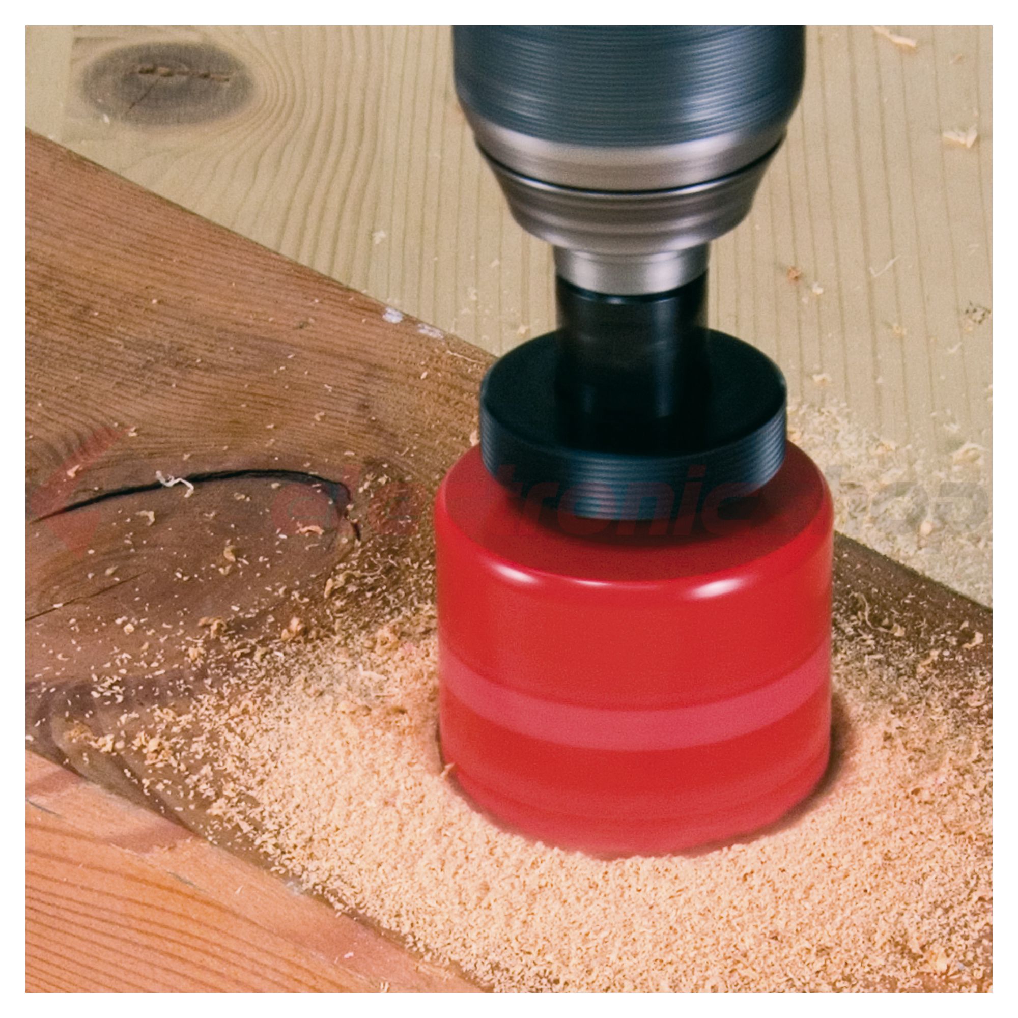 Bimetál lyukfűrész betét 68mm-átmérő 38mm-mély 6.35mm-fúró műanyaghoz alumíniumhoz RUKO - 106068