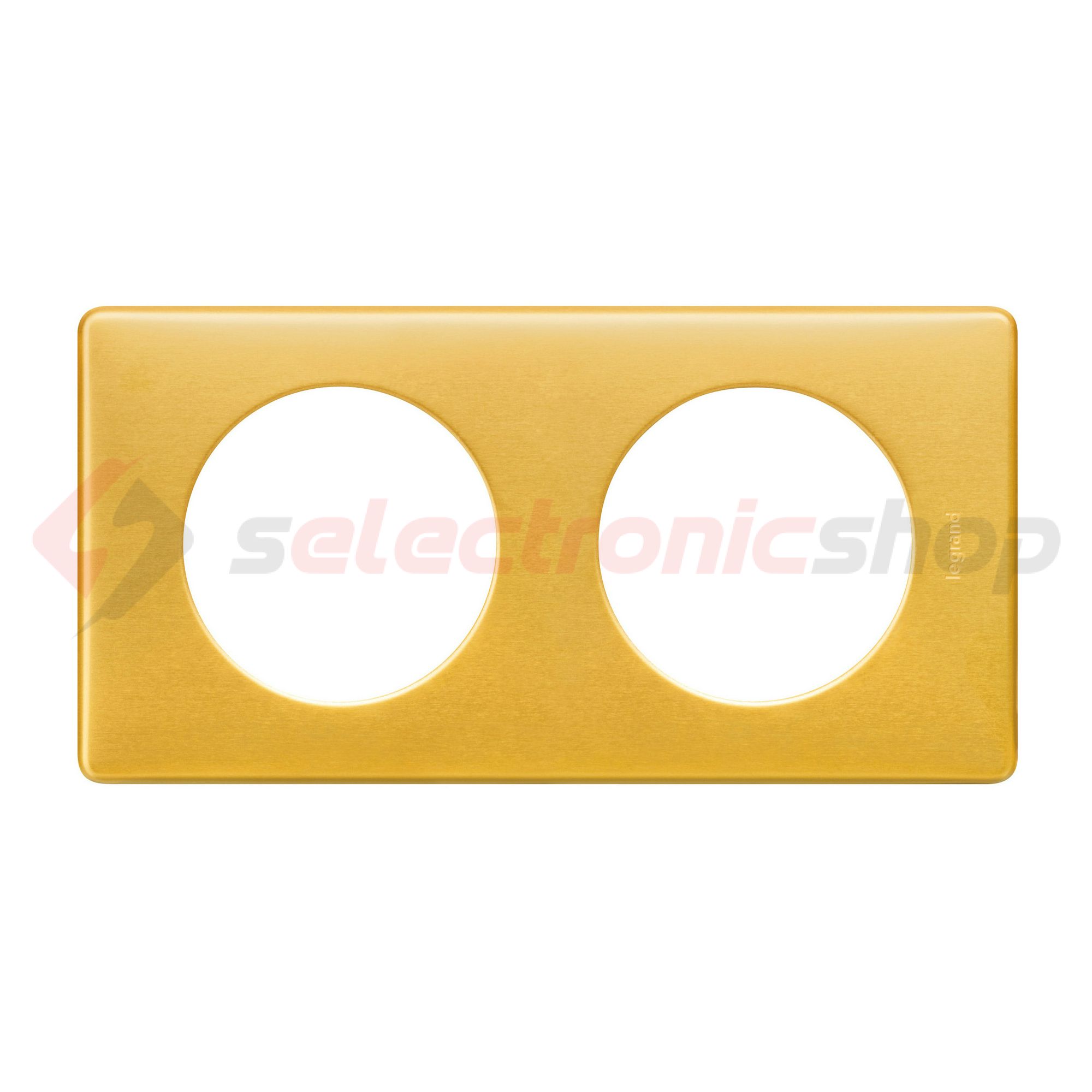 Céliane 2-es keret sárgaréz - 068792