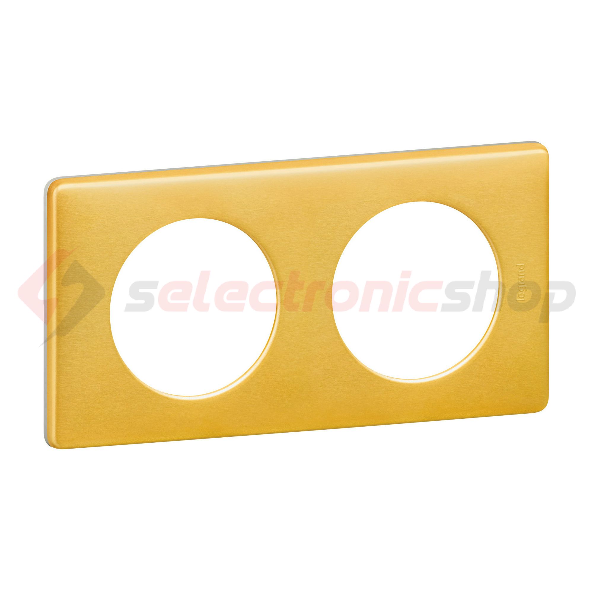 Céliane 2-es keret sárgaréz - 068792