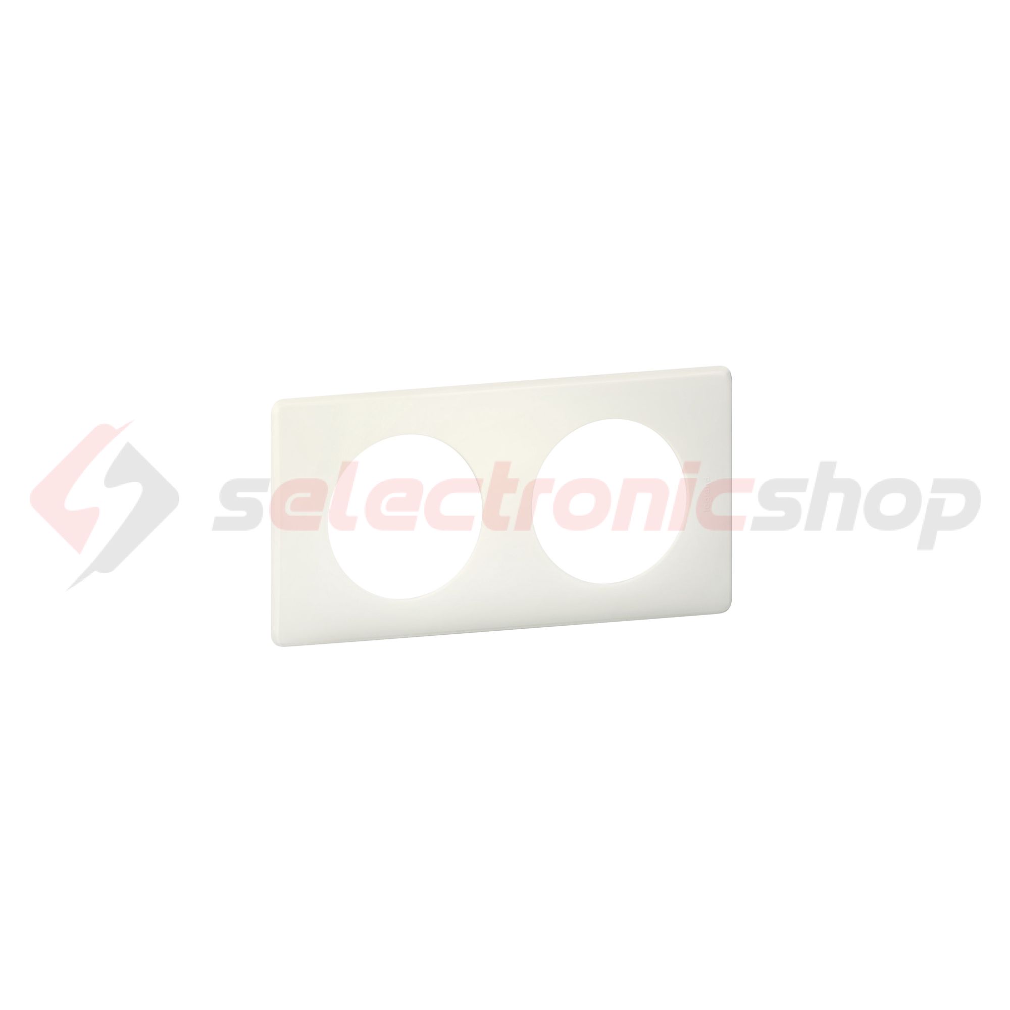 Céliane keret 2-es krétafehér vízszintes és függőleges műanyag LEGRAND - 066702