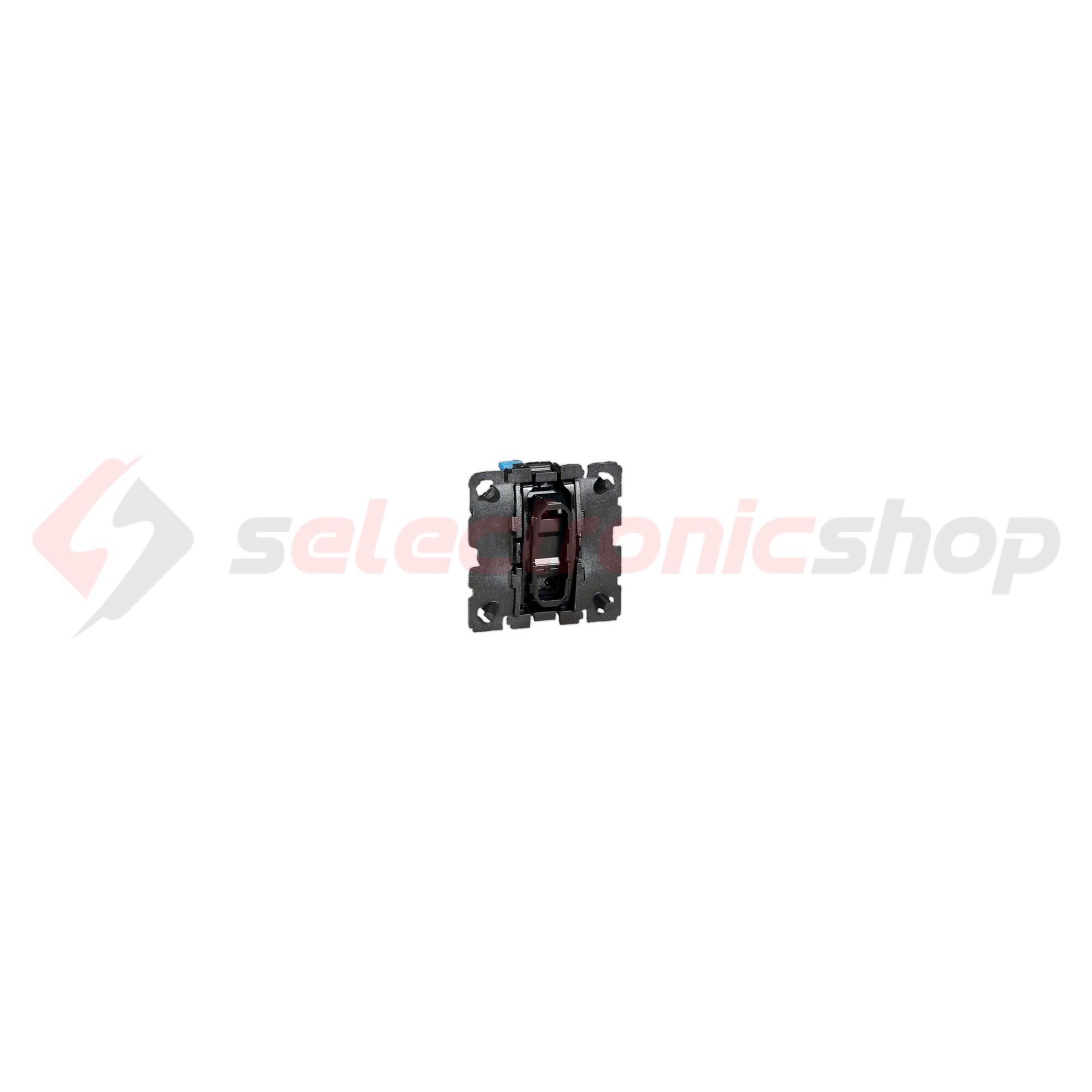 Céliane N101 nyomó betét 1- billentyűs 1v szürke IP20 süllyesztett dmax. műanyag LEGRAND - 067032