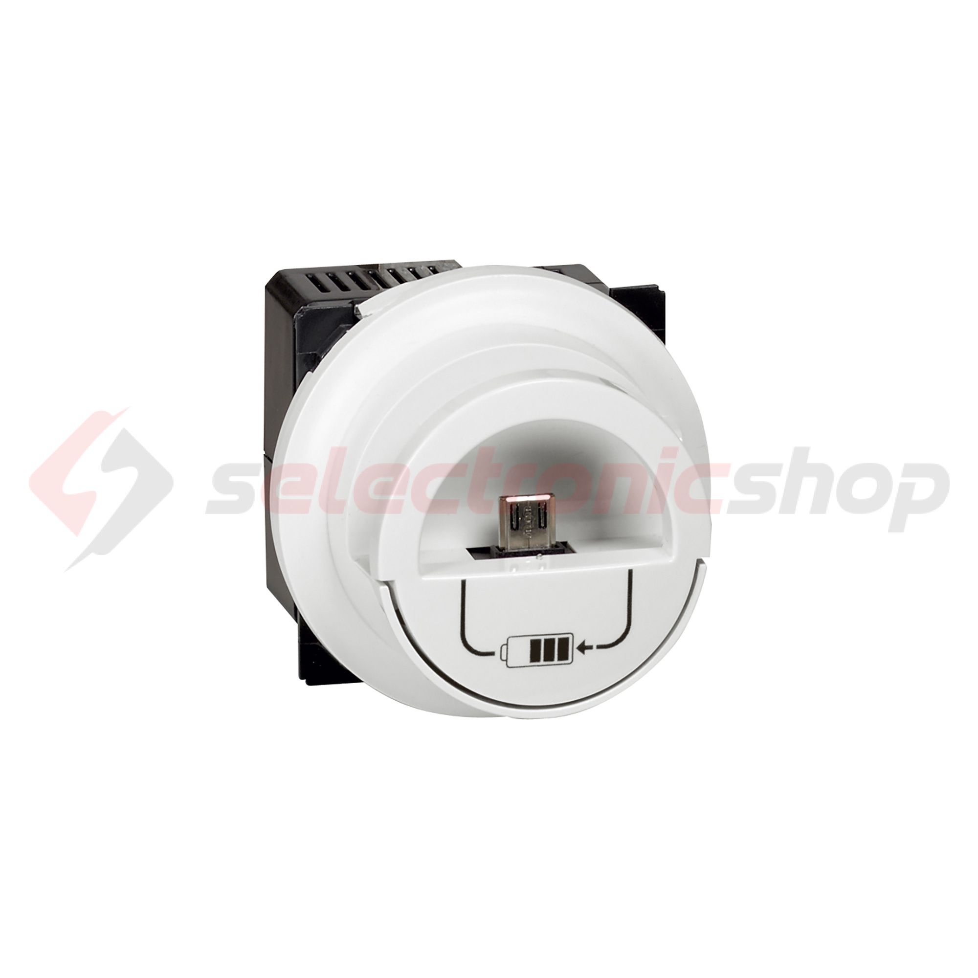 Céliane USB töltőaljzat A+A 2/ki 2400mA-max. 5V süllyesztett LEGRAND - 067462