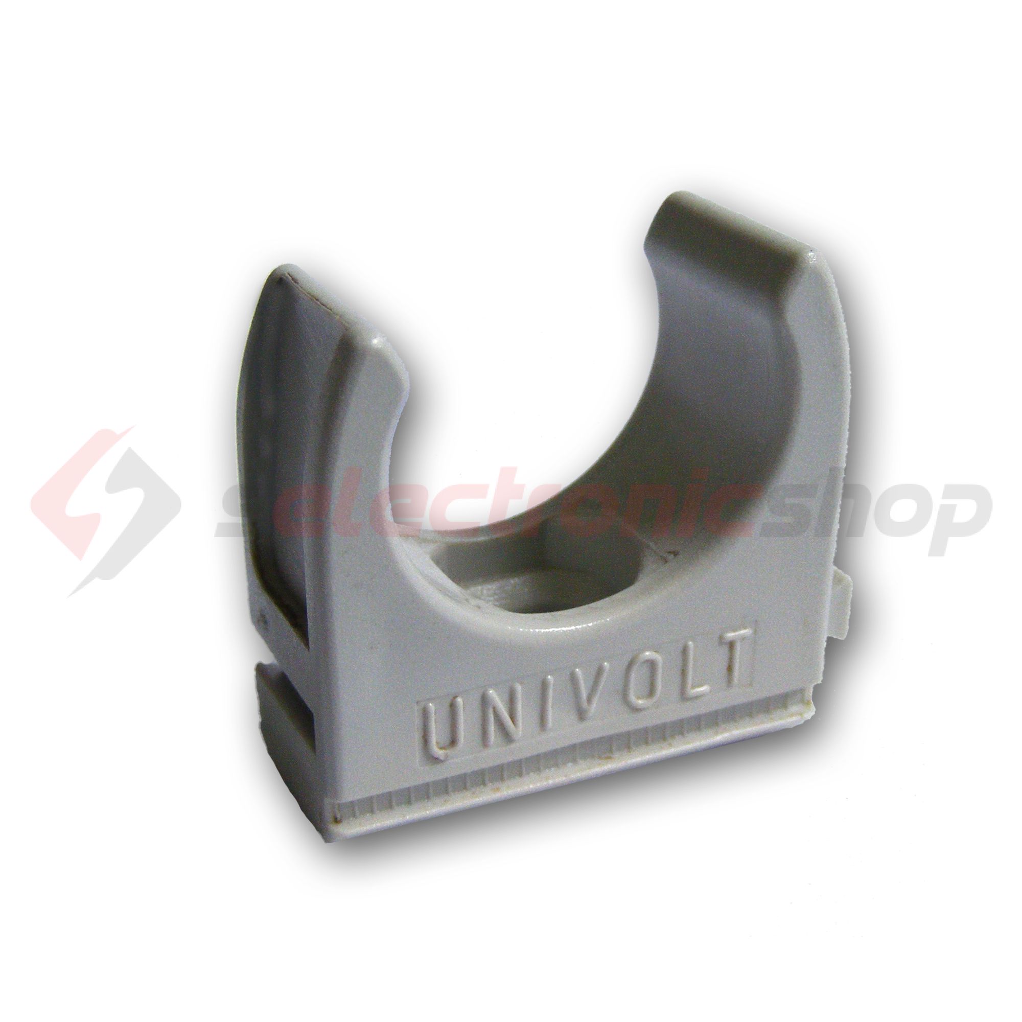 Csőbilincs (MÜII) világosszürke 40mm-csőátmérőhöz műanyag 1-csőhöz sorolható CL 40 Dietzel - 082223