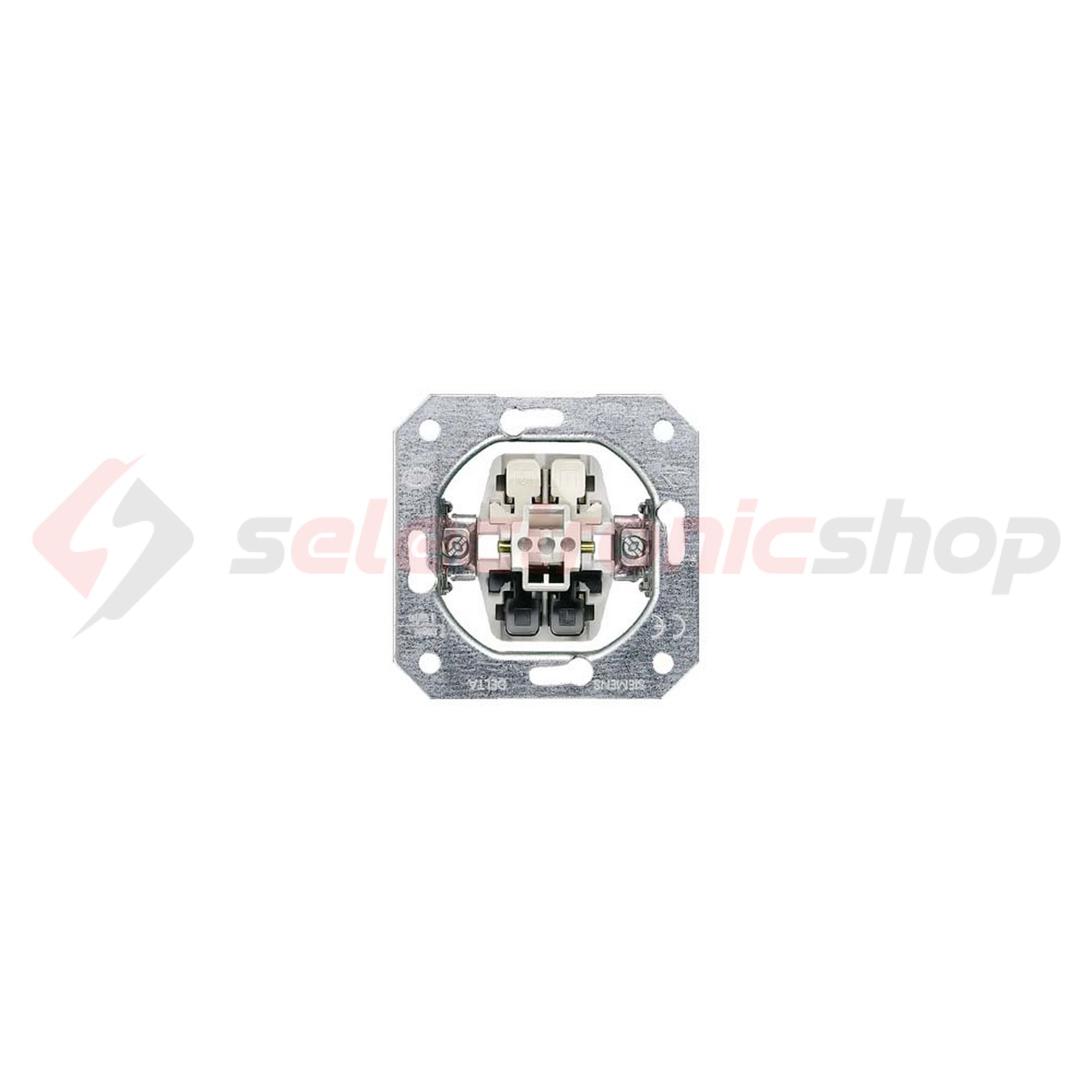 Delta 106 váltókapcsoló betét süllyesztett rugós IP20 billentyű/gomb 5TA SIEMENS - 5TA2156