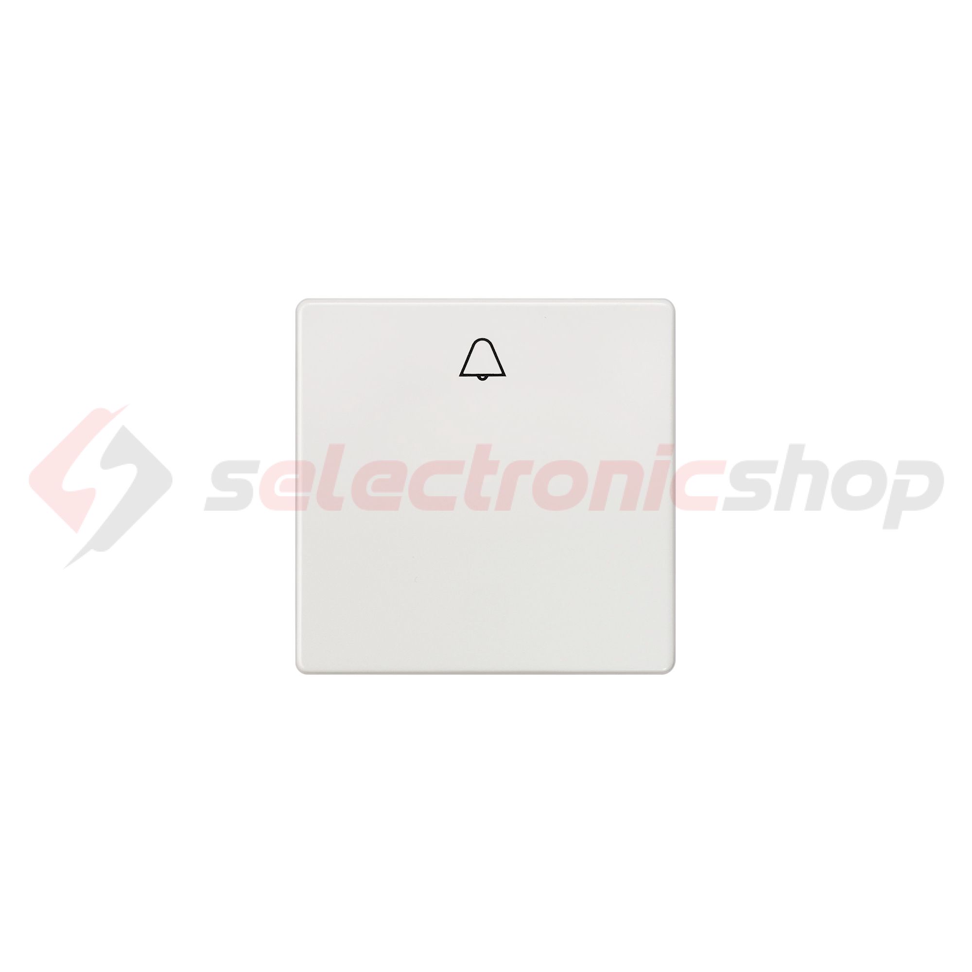 Delta I-System billentyű titánfehér egyes kapcs/nyg.-hoz fehér csengő-jel IP20 műanyag SIEMENS - 5TG6207