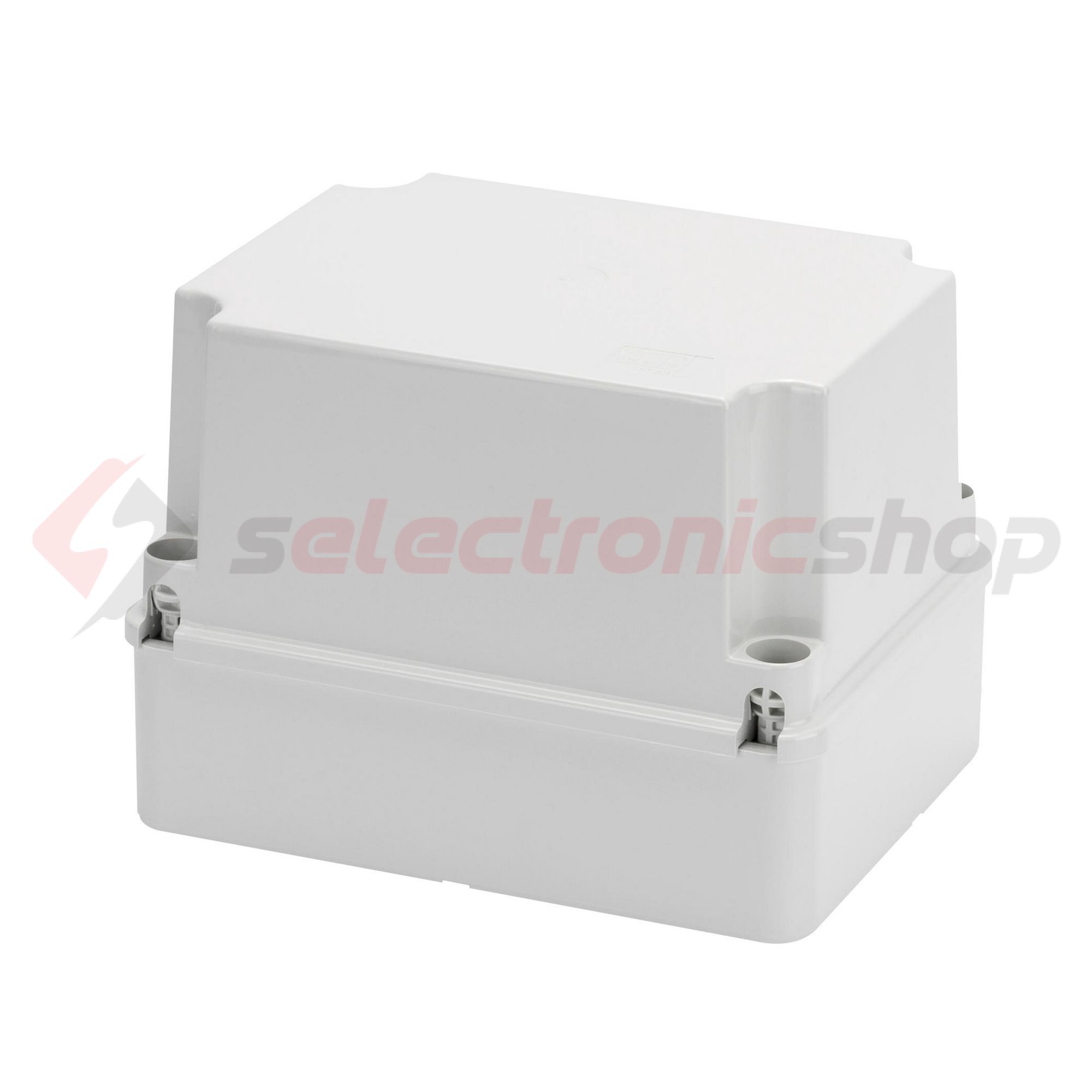 Doboz falonkívüli magasított d37 fém csavarral műanyag 200mm x 254mm-hossz 167.5mm 44CE GEWISS - GW44218