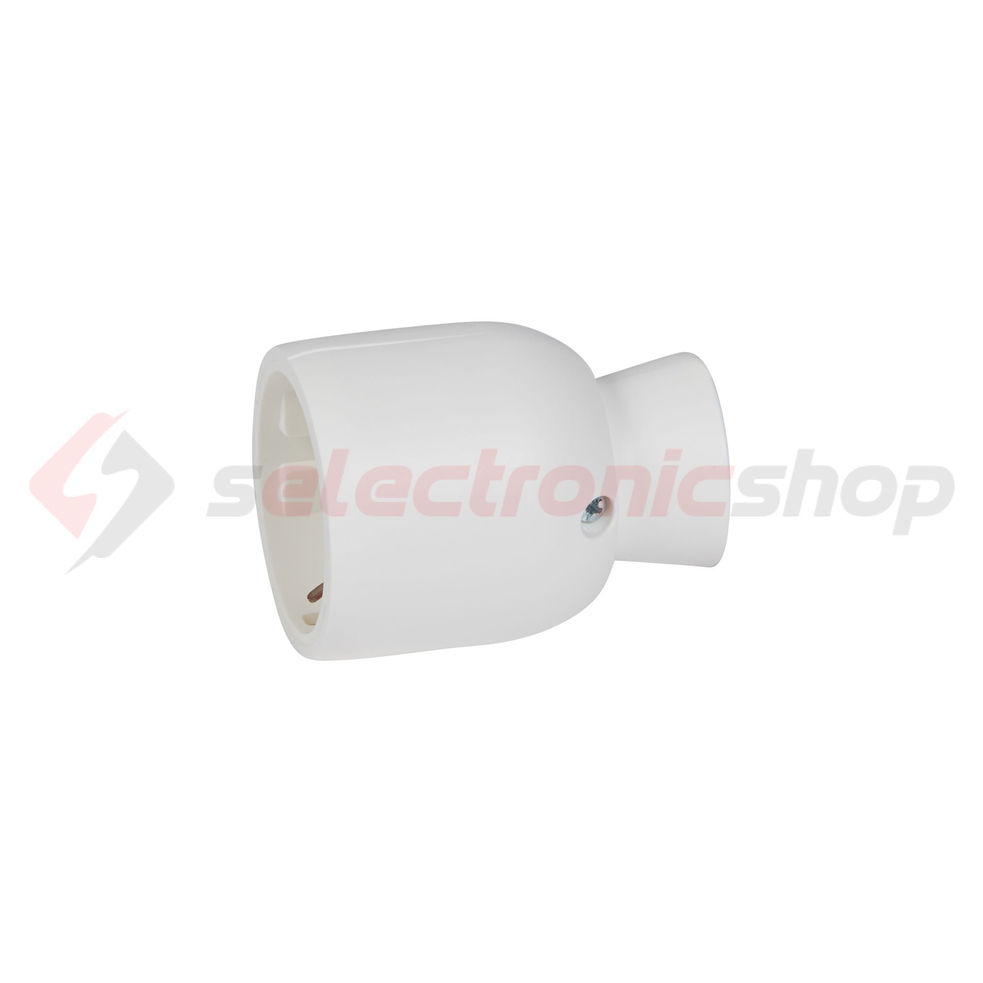 Dugalj lengő 2P+F 16A 230V hátsó bekötés fehér műanyag csavaros IP2X LEGRAND - 050317