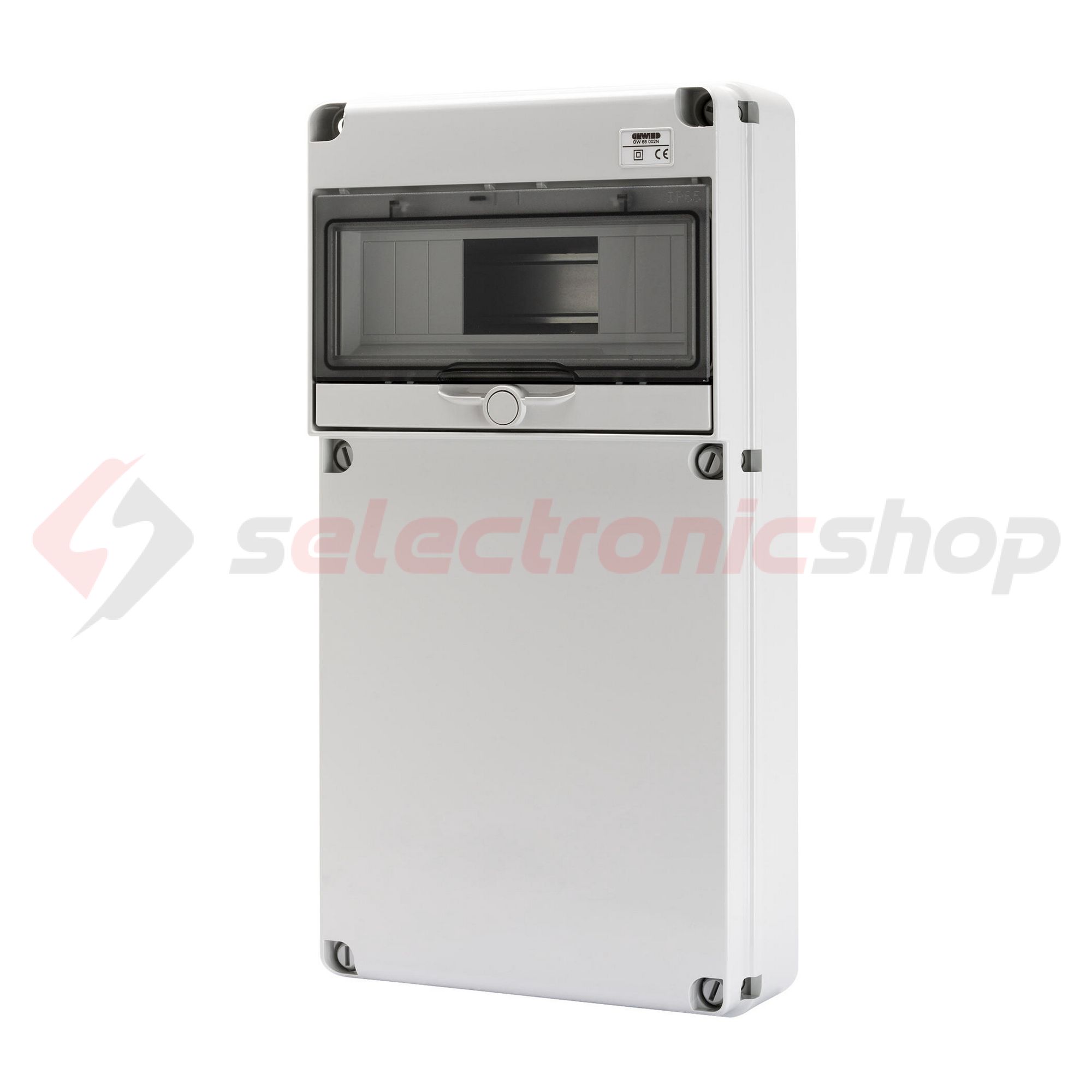 Dugaszoló kiselosztó teli előlap  68Q-DIN GEWISS - GW68002N