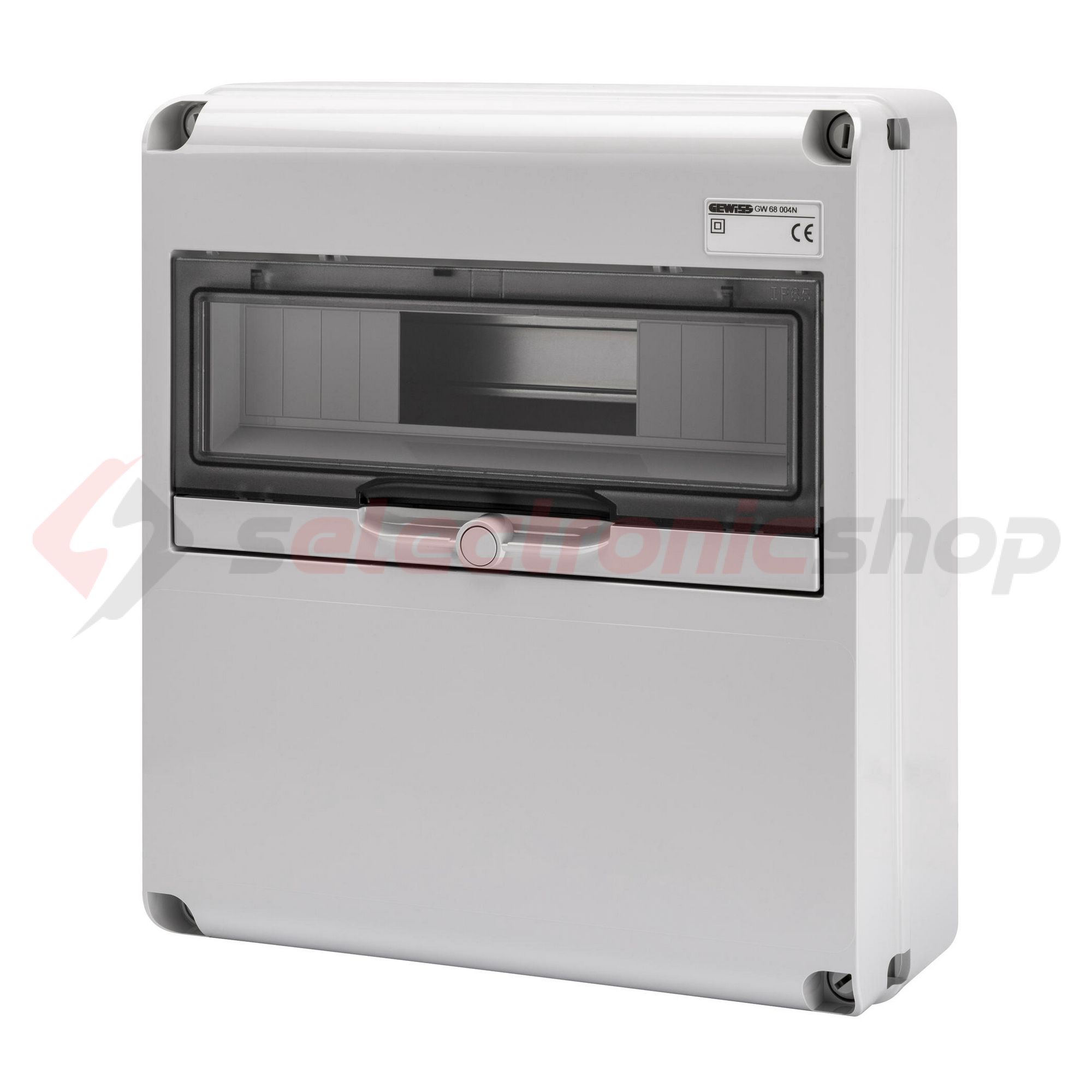 Dugaszoló kiselosztó teli előlap  68Q-DIN GEWISS - GW68004N